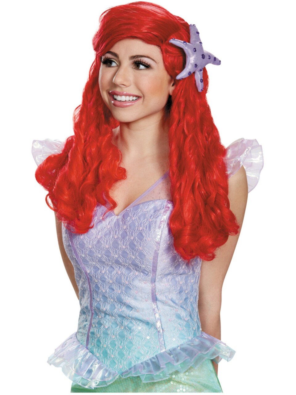 Adult's Ultra Prestige Disney Princess Ariel The Little Mermaid Wig Accessory